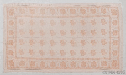 Tablecloth with napkins. Early  XX century