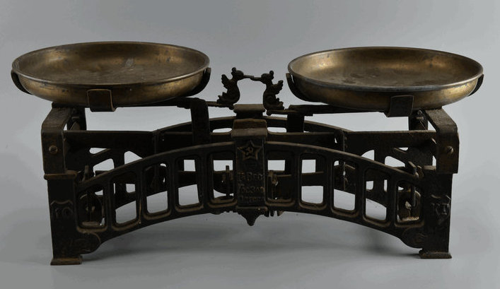 Весы настольные системы «Беранже». 1920-1930-е