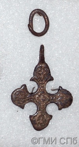 Cross pendant. XII century