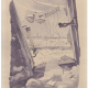 Я. О. Рубанчик. Арфа сломана, аккорд еще рыдает... 1942. Бумага, акварель, карандаш, тушь. ГМИ СПб