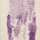 Я. О. Рубанчик. Страшный февраль 1942 года. 1942. Бумага, чернила. ГМИ СПб