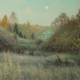 Е. Дубицкий. Сумерки октября. Холст, масло. 2011